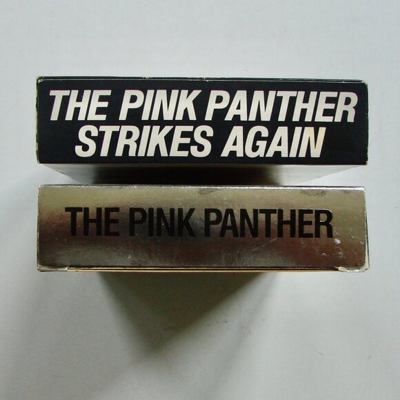 The Pink Panther VHS Tapes The Pink Panther Strikes Again Peter Sellers Vintage - Picture 5 of 8